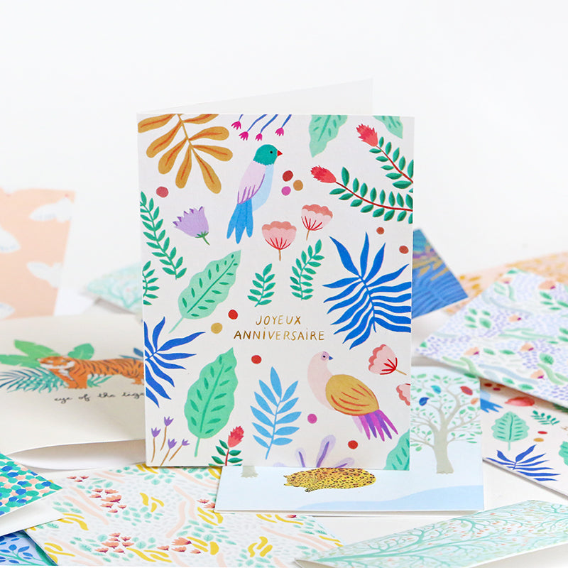 Carte "Joyeux Anniversaire"