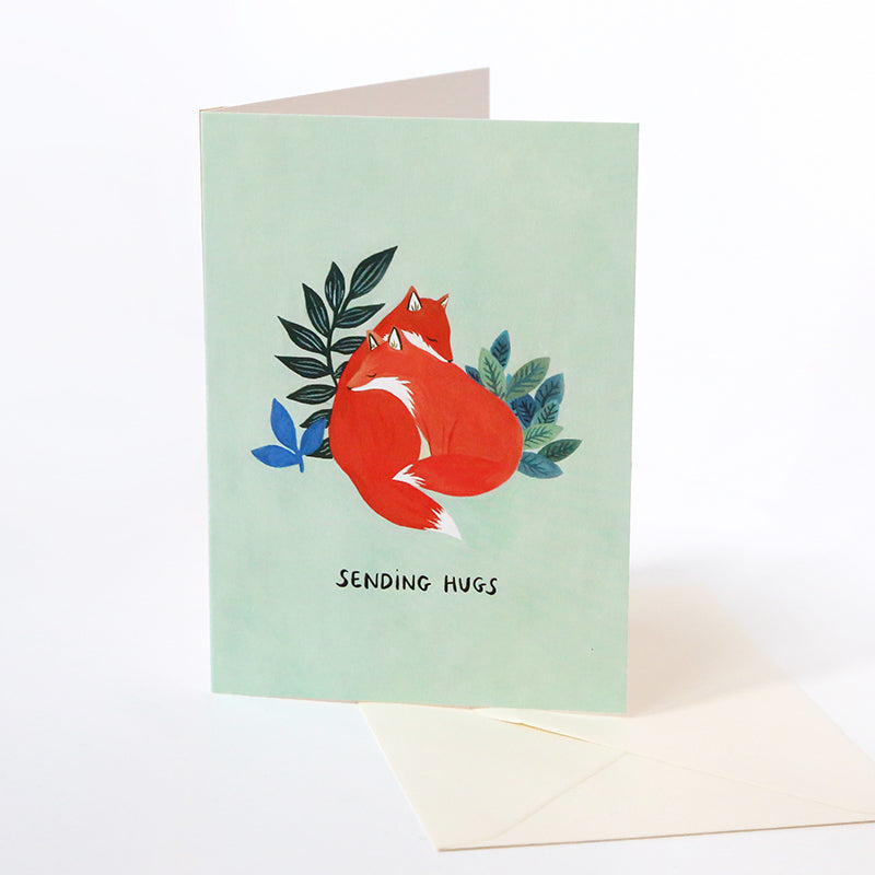 Card "Sending hugs" 