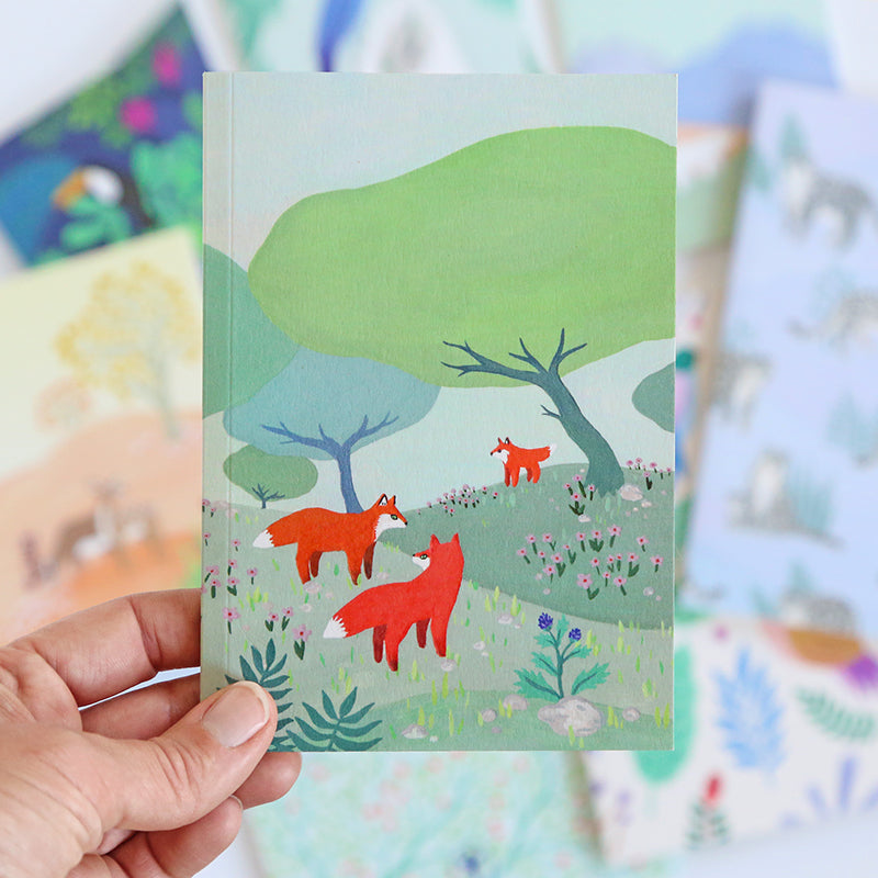 Petit Carnet - La forêt des renards