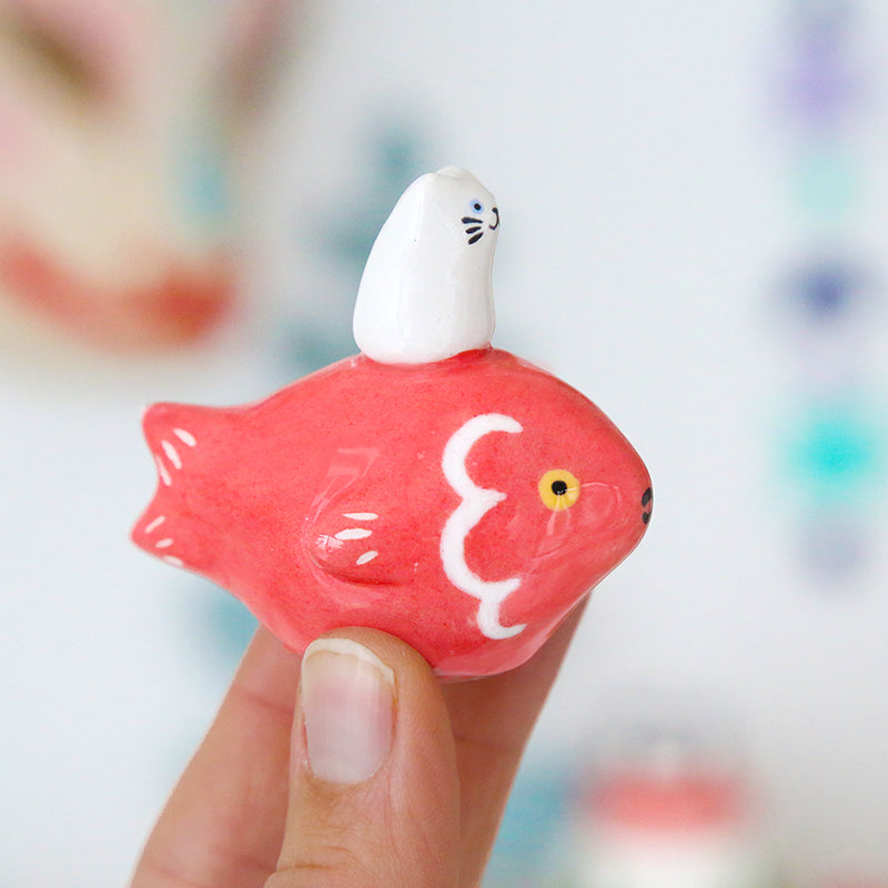 Poisson-chat rouge