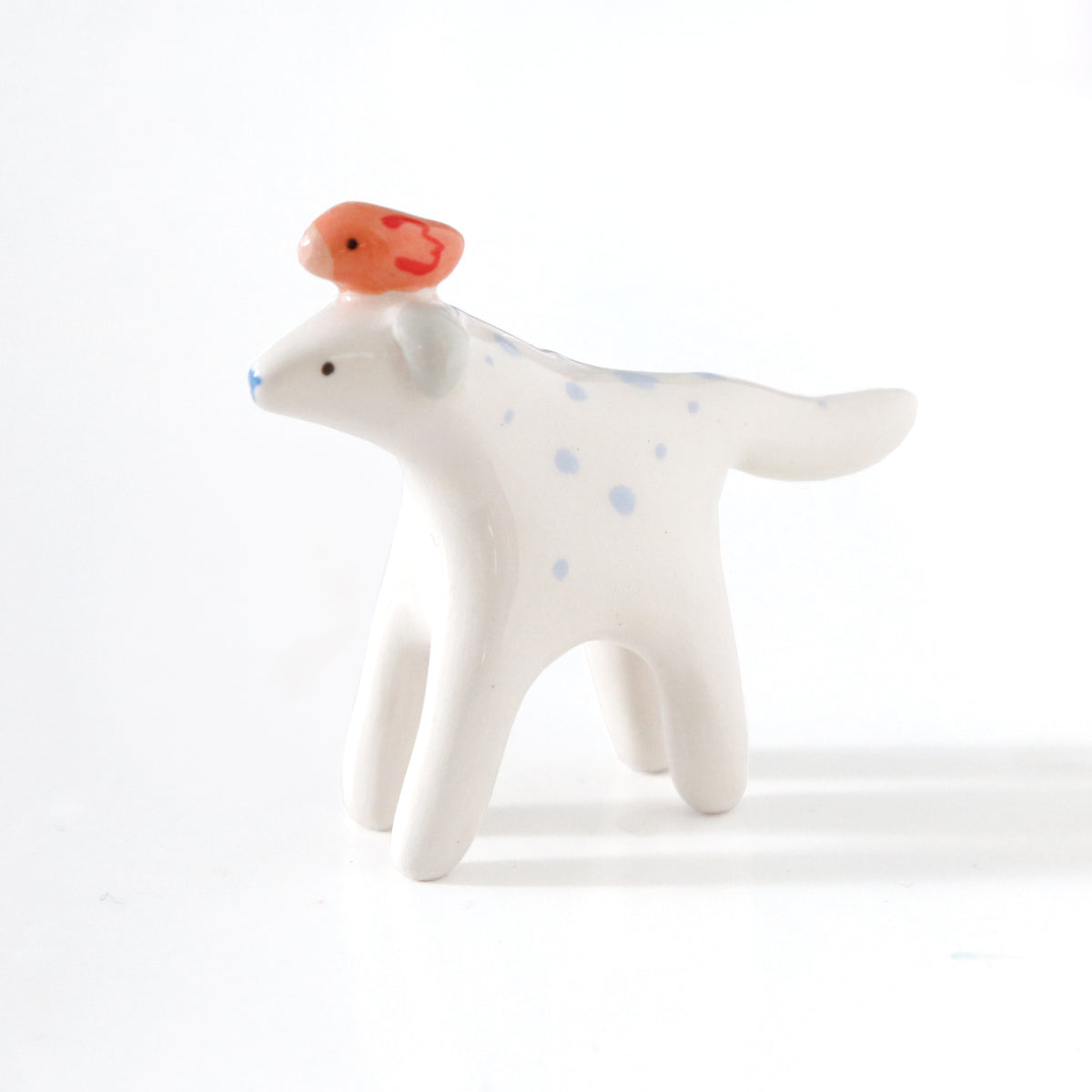 Chien et oiseau