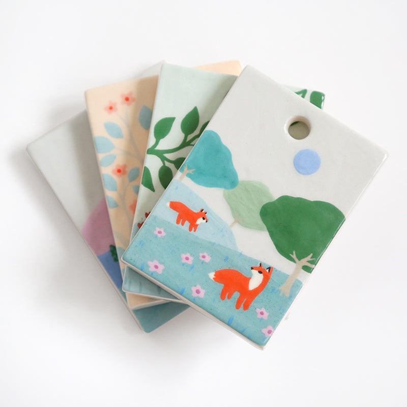 Mini tableau - Les Renards