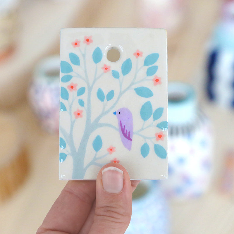 Mini tableau - L'arbre en fleurs