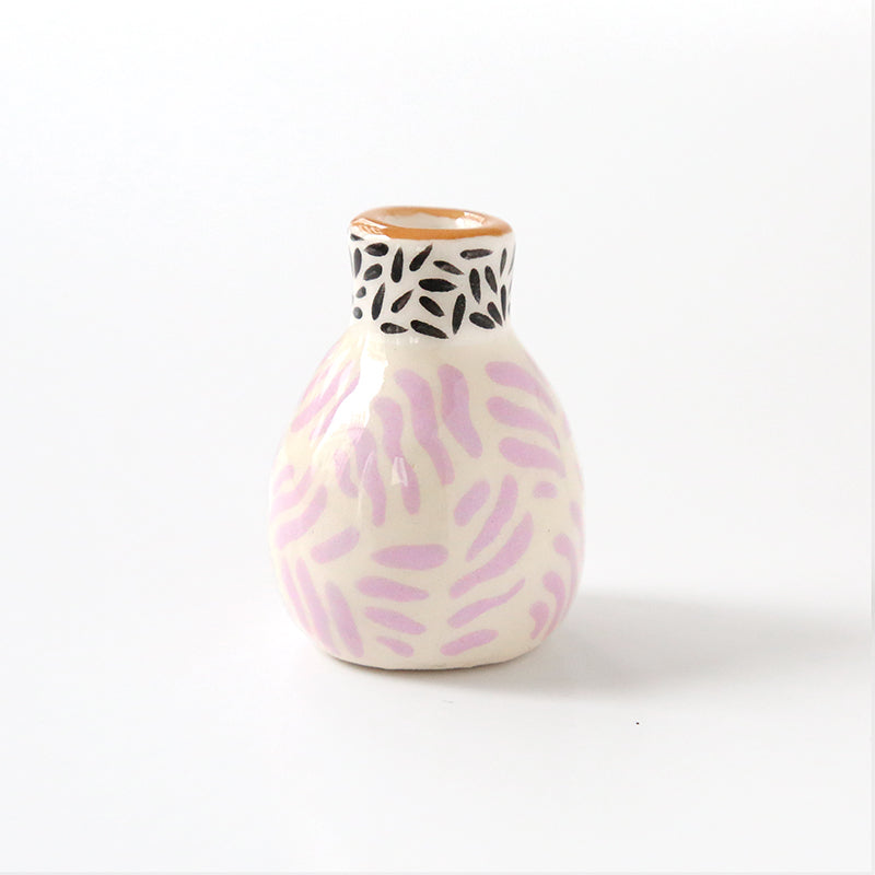 Mini Vase - Danse mauve