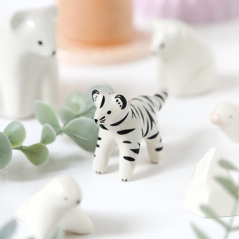 Mini tigre blanc