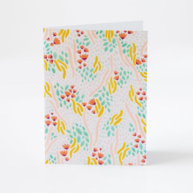 Card "Flower meadow" 